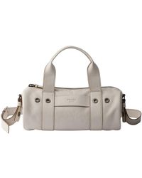 Prada - Route Large Leather Top-Handle Bag - Lyst
