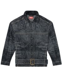 DIESEL - D-Valero-S Denim Jacket - Lyst