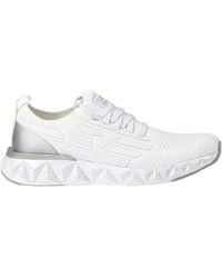 EA7 - Lace-Up Sneakers - Lyst