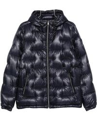 Herno - Quilted Zip-Up Hooded Jacket - Lyst