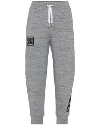 DSquared² - Logo Printed Drawstring Sweatpants - Lyst