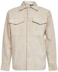Lardini - Buttoned Chest-Pockets Shirt - Lyst