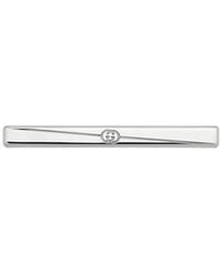 Gucci - Diagonal Interlocking G Tie Bar - Lyst