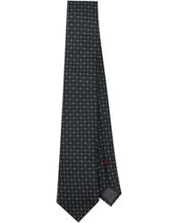 Brunello Cucinelli - Patterned-Jacquard Pointed Tip Tie - Lyst