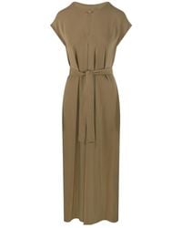 Max Mara - Feluca Belted Maxi Dress - Lyst