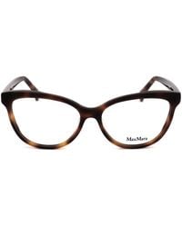 Max Mara - Cat-Eye Frame Glasses - Lyst