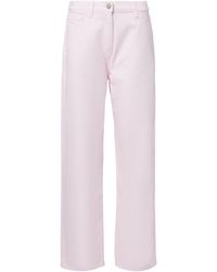 Magda Butrym - High-Rise Wide-Leg Jeans - Lyst