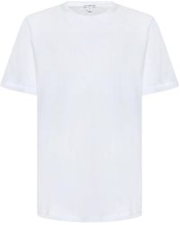 James Perse - Clear Jersey Crewneck T-Shirt - Lyst