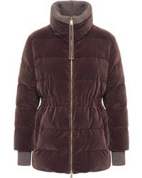 Fabiana Filippi - Stand-Collar Quilted Cotton Jacket - Lyst