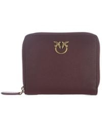 Pinko - Square Zip-Around Purse - Lyst