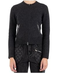 Isabel Marant - Long-Sleeved Knitted Cardigan - Lyst