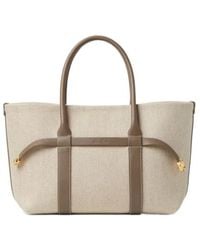 Loro Piana - Logo Embossed Shopping Bag - Lyst