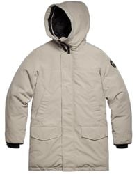 Canada Goose - Hooded Logo-Patch Coat - Lyst