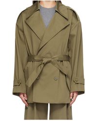 Frankie Shop - Zurich Oversized Short Trench Coat - Lyst