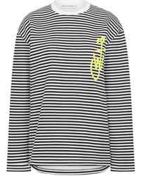 JW Anderson - Logo Stripe Long-Sleeved T-Shirt - Lyst