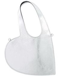Coperni - Metallic Effect Mini Heart Tote Bag - Lyst