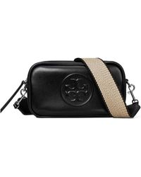 Tory Burch - Mini Miller Logo-Embossed Crossbody Bag - Lyst