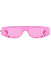 Gucci - Eyewear	Rectangle Frame Sunglasses - Lyst