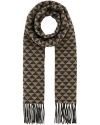Prada - Fringe-Detailed Scarf - Lyst
