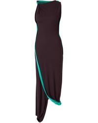 Victoria Beckham - Dress With Twisted Strap - Lyst