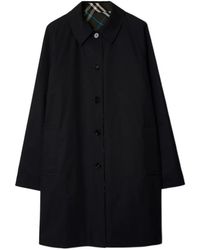 Burberry - Nova Check Reversible Buttoned Coat - Lyst