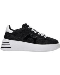 Hogan - Crystal-Embellished Lace-Up Low-Top Sneakers - Lyst