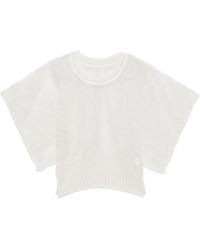 Issey Miyake - Short-Sleeved Linen T-Shirt - Lyst