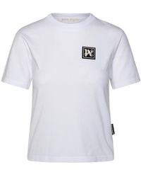 Palm Angels - Logo Patch Crewneck T-Shirt - Lyst