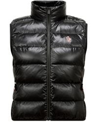 Moncler - Grenoble Padded Zip-Up Jersey Gilet - Lyst