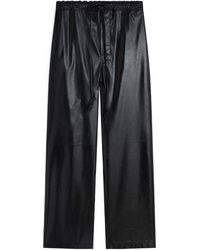 Phoebe Philo - Casual Leather Trousers - Lyst