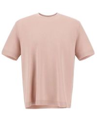 Herno - Ribbed Piqué Crew-Neck T-Shirt - Lyst