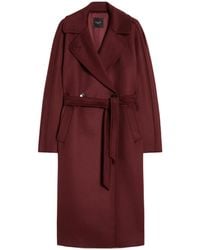 Weekend by Maxmara - Virgin Wool Wrap Coat - Lyst