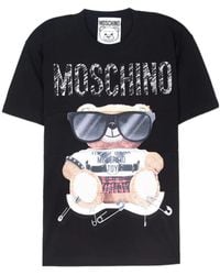 Moschino - Logo Short-Sleeved T-Shirt - Lyst
