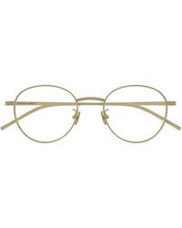 Bottega Veneta - Eyewear Oval Frame Glasses - Lyst