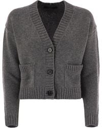 Weekend by Maxmara - Filmato Virgin Wool Cardigan - Lyst