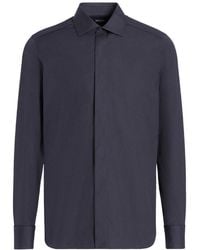 ZEGNA - Trofeo Long-Sleeved Shirt - Lyst
