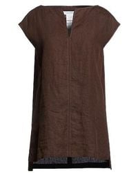 Max Mara - Solid V-Neck Short-Sleeve Top - Lyst