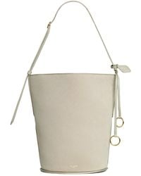 Alaïa - Alaïa Small Ring-Detail Bucket Bag - Lyst