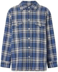Citizens of Humanity - Checked Cotton-Flannel Shirt - Lyst