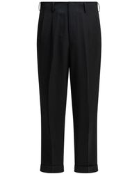 A.PRESSE - Wide-Leg Tailored Pants - Lyst