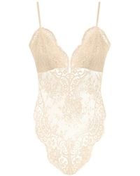 Zimmermann - Lace Teddy Bodysuit - Lyst