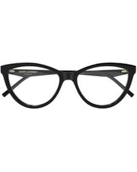 Saint Laurent - Cat-Eye Glasses - Lyst
