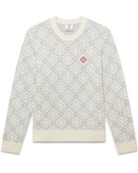 CASABLANCA - Logo Color-Block Sweater - Lyst
