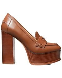 MICHAEL Michael Kors - Logo High Heels - Lyst