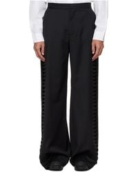HELIOT EMIL - Vibraxis Tailoring Casual Pants With Pleated Details - Lyst