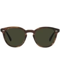 Oliver Peoples - Logo Sunglasses - Lyst