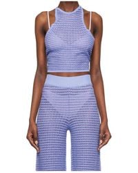 REMAIN Birger - Ribbed Tie-Dye Vest - Lyst