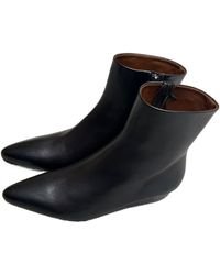 Marsèll - Marsèll Longiforma Kitten-Heel Ankle Boots - Lyst