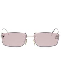 Fendi - Eyewear Rectangle Frame Sunglasses - Lyst