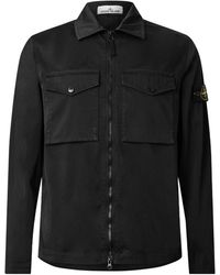 Stone Island - Shirt Coat - Lyst
